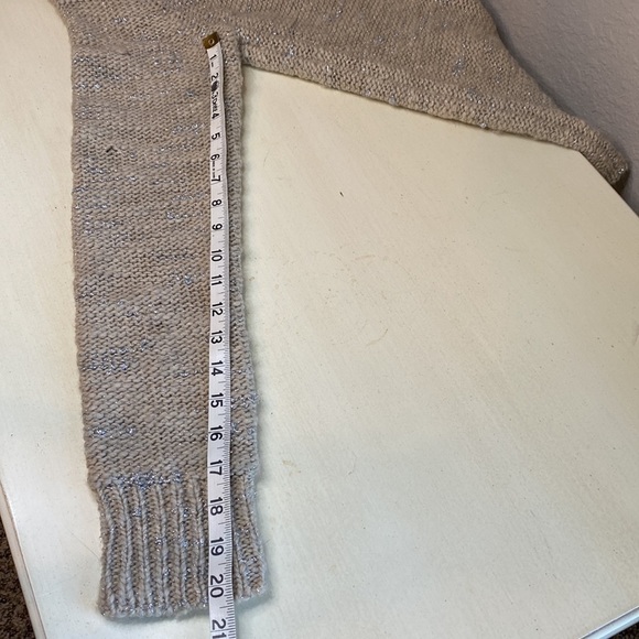 BANANA REPUBLIC “Butterfly Lure” Italian Yarn Split Back Sweater Size Medium - Picture 13 of 15